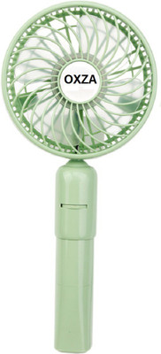 

Oxza Premium Series Mini Foldable Handy with Power Bank Rechargeable USB Fan(Green)