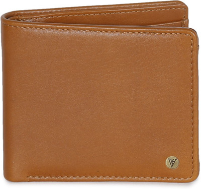 

Van Heusen Men Brown Genuine Leather Wallet(6 Card Slots), Tan