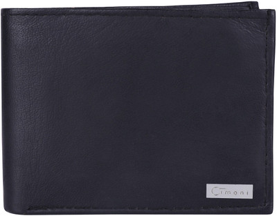 

CIMONI Men Black Genuine Leather Wallet(6 Card Slots)