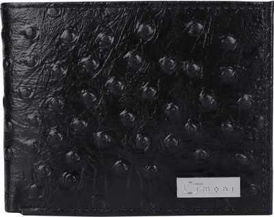 

CIMONI Men Black Genuine Leather Wallet(6 Card Slots)