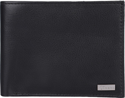 

CIMONI Men Black Genuine Leather Wallet(6 Card Slots)