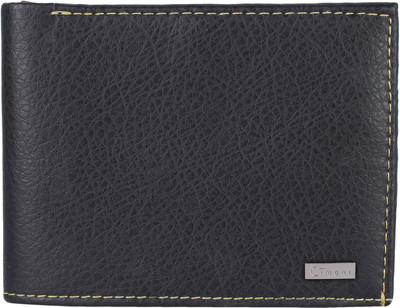 

CIMONI Men Black Genuine Leather Wallet(6 Card Slots)
