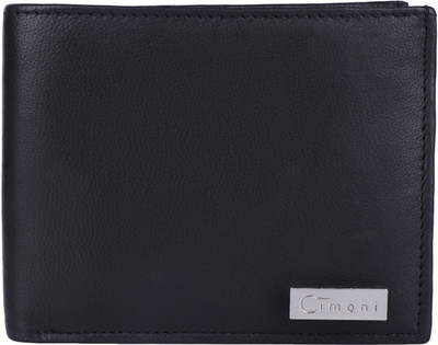 

CIMONI Men Black Genuine Leather Wallet(6 Card Slots)