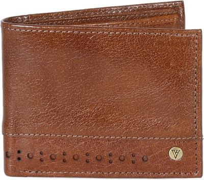 

Van Heusen Men Brown Genuine Leather Wallet(6 Card Slots), Tan