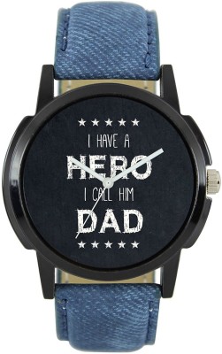 FASHION POOL LOREM SPECIAL MEN'S BLUE BLACK PERFECT COMBINATION TRIBUTE TO DAD A SPECIAL EDITION Watch  - For Men   Watches  (FASHION POOL)