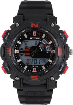sanda S743BKRD Watch  - For Men   Watches  (Sanda)