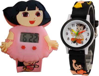 s s traders -Cute Dora - Excellent Kids Gift Watch  - For Boys   Watches  (S S TRADERS)