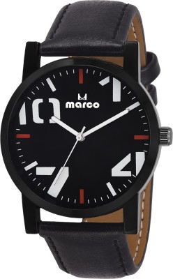 MARCO ELITE MR-GR 114 009 BLK BLK Watch  - For Men   Watches  (Marco)