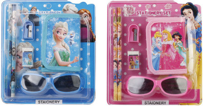 

Parteet New Mix Stationery Kit Set with Goggles–(Combo Pack of 2Pcs)