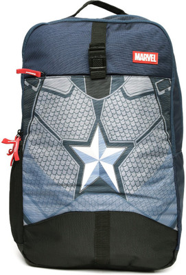 

Kook N Keech Marvel Premium 2.2 L Backpack(Blue), Grey;red