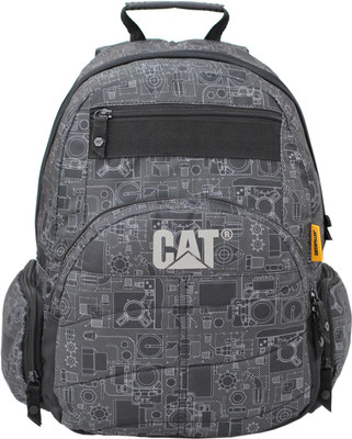 

CATERPILLAR BRANDON 18 L Laptop Backpack(Black, Grey), Tech draw