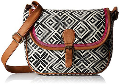 

Kanvas Katha Jacquard fashion sling bag Shoulder Bag(Multicolor, 5 inch)