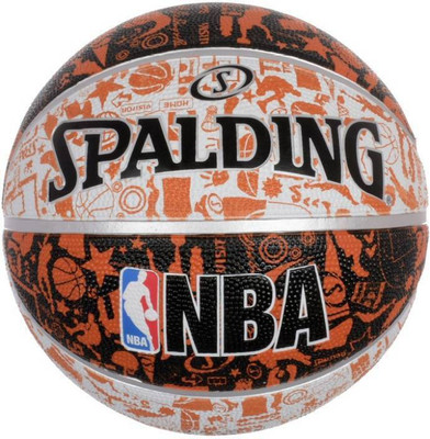 

SPALDING NAB Graffiti Basketball - Size: (Pack of 1, Multicolor, Multiple