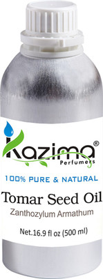 

KAZIMA Tomar Seed Essential Oil (500ML) 100% Pure Natural & Undiluted For Skin care & Hair treatment(500 ml)