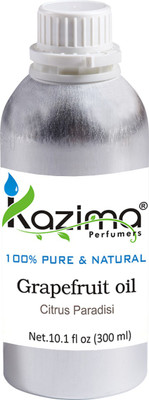 

KAZIMA Grapefruit Essential Oil (300ML) 100% Pure Natural & Undiluted For Skin care & Hair treatment(300 ml)