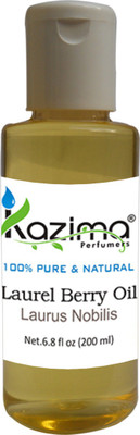 

KAZIMA Laurel Berry Essential Oil (200ML) 100% Pure Natural & Undiluted For Skin care & Hair treatment(200 ml)