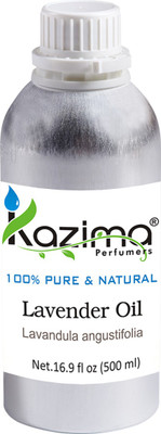 

KAZIMA Lavender Essential Oil (500ML) 100% Pure Natural & Undiluted For Skin care & Hair treatment(500 ml)
