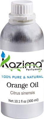 

KAZIMA Orange Essential Oil (300ML) 100% Pure Natural & Undiluted For Skin care & Hair treatment(300 ml)