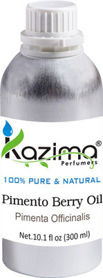 

KAZIMA Pimento Berry Essential Oil (300ML) 100% Pure Natural & Undiluted For Skin care & Hair treatment(300 ml)