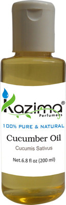 

KAZIMA Cucumber Seed Essential Oil (200ML) 100% Pure Natural & Undiluted For Skin care & Hair treatment(200 ml)