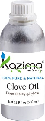 

KAZIMA Clove Essential Oil (500ML) 100% Pure Natural & Undiluted For Skin care & Hair treatment(500 ml)