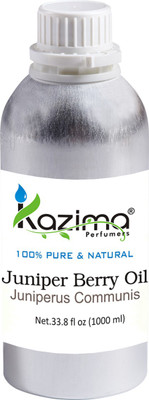 

KAZIMA Juniper Berry Essential Oil (1000ML) 100% Pure Natural & Undiluted For Skin care & Hair treatment(1000 ml)