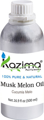 

KAZIMA Musk Melon Cold Pressed Carrier Oil (500ML) 100% Pure Natural & Undiluted For Skin care & Hair treatment(500 ml)