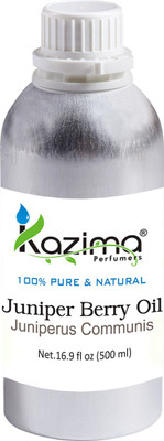 

KAZIMA Juniper Berry Essential Oil (500ML) 100% Pure Natural & Undiluted For Skin care & Hair treatment(500 ml)