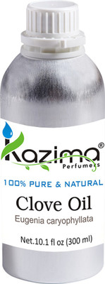 

KAZIMA Clove Essential Oil (300ML) 100% Pure Natural & Undiluted For Skin care & Hair treatment(300 ml)