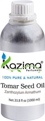 

KAZIMA Tomar Seed Essential Oil (1000ML) 100% Pure Natural & Undiluted For Skin care & Hair treatment(1000 ml)