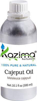 

KAZIMA Cajeput Essential Oil (300ML) 100% Pure Natural & Undiluted For Skin care & Hair treatment(300 ml)