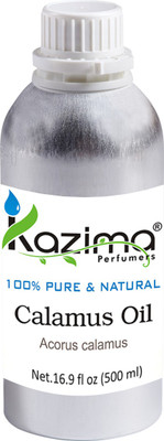 

KAZIMA Calamus Essential Oil (500ML) 100% Pure Natural & Undiluted For Skin care & Hair treatment(500 ml)