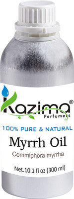 

KAZIMA Myrrh Essential Oil (300ML) 100% Pure Natural & Undiluted For Skin care & Hair treatment(300 ml)