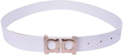 

Stylehoops Men Party White Artificial Leather Belt