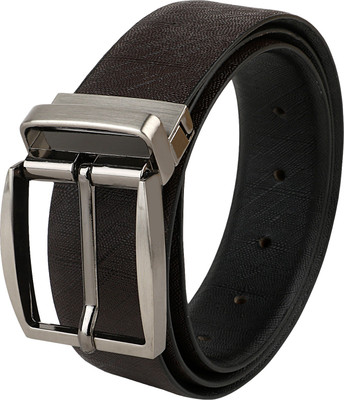 

Leather Giant Men Formal Black Genuine Leather Reversible Belt