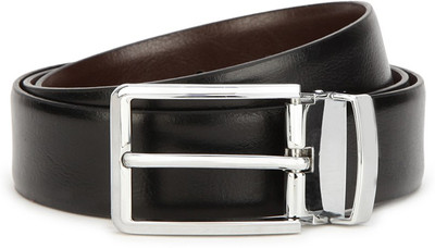 

Woods Men Formal Black, Brown Genuine Leather Belt