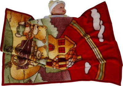 

Aarushi Printed  Blanket(Cotton, Red