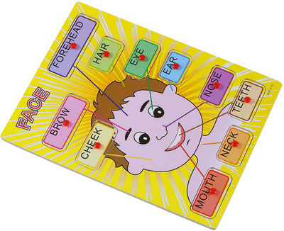 

vivir Face part Puzzle Boy Board Game