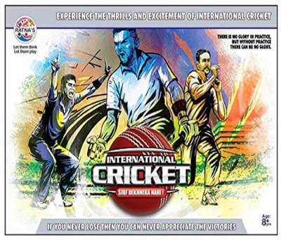 

Aaryan Enterprise International Cricket Floor Game for Kids to get the feeling of Stadium Board Game