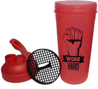 

Hyper Adam AN-79 BPA Free Shakeit 600 ml Shaker(Pack of 1, Red)