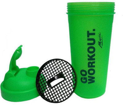 

Hyper Adam AN-78 BPA Free Shakeit 600 ml Shaker(Pack of 1, Green)