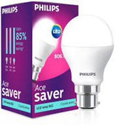 

Philips 9 W Standard B22 LED Bulb(White)