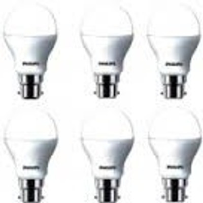 PHILIPS 7 W Basic Standard B22 LED Bulb(White, Pack of 6)