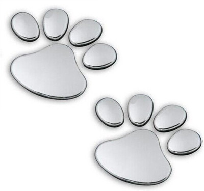 

Take Care 3D Chrome Plated Decals Sticker for Hood, Bumper(Silver)