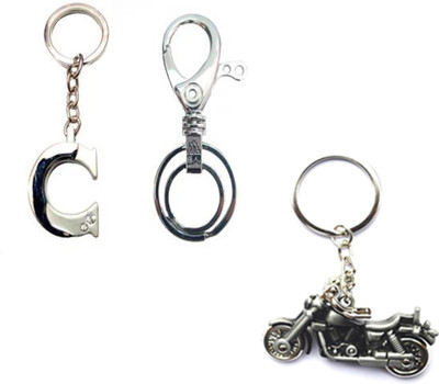 

MGP Fashion Love couple romentic gift girl boy family Trendy Gift Metallic Key Chain Combo No.541 Key Chain(Multicolor)