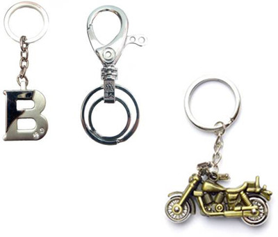 

MGP Fashion Love couple romentic gift girl boy family Trendy Gift Metallic Key Chain Combo No.492 Key Chain(Multicolor)