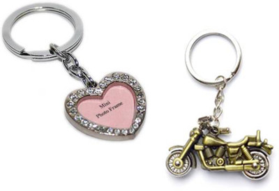 

MGP Fashion Attractive,God,couple,love,cartton,locking,Trendy Love Girl Boy Family Gift Metal Key Chain Combo No.415 Key Chain(Multicolor)