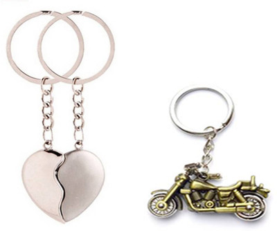 

MGP Fashion Attractive,God,couple,love,cartton,locking,Trendy Love Girl Boy Family Gift Metal Key Chain Combo No.460 Key Chain(Multicolor)