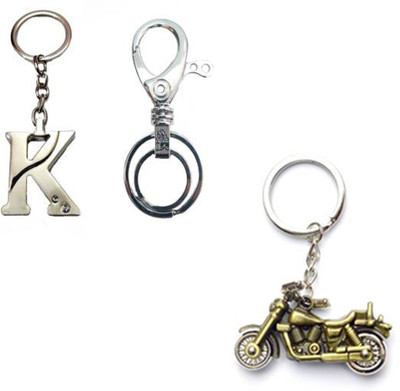 

MGP Fashion Love couple romentic gift girl boy family Trendy Gift Metallic Key Chain Combo No.485 Key Chain(Multicolor)
