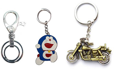 

MGP Fashion Love couple romentic gift girl boy family Trendy Gift Metallic Key Chain Combo No.502 Key Chain(Multicolor)